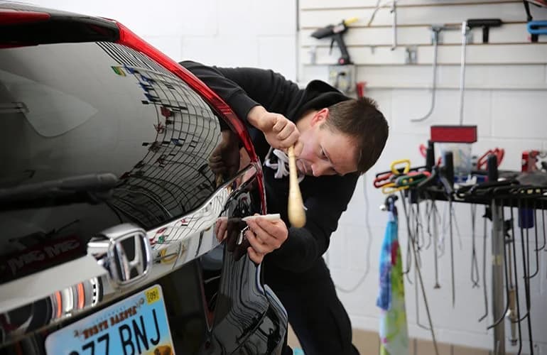 The Ultimate Guide to Auto Body Repair: From Minor Dents to Major Collision Fixes" The Ultimate Guide to Auto Body Repair: From Minor Dents to Major Collision Fixes"